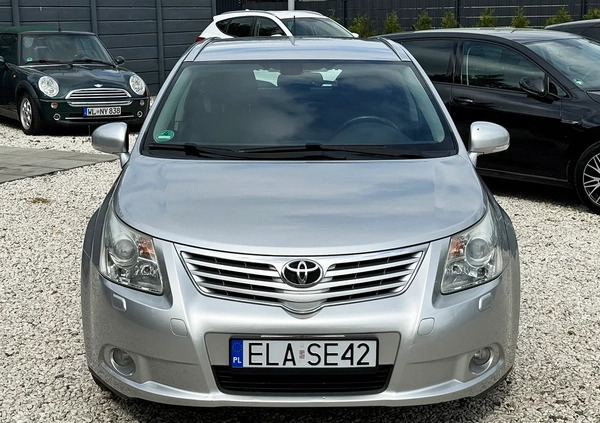 Toyota Avensis cena 34900 przebieg: 167000, rok produkcji 2009 z Łask małe 781